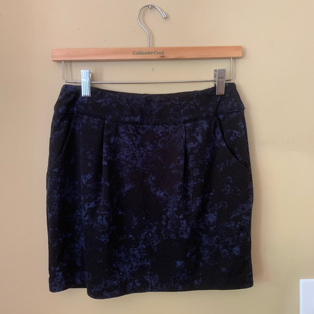 Black/Navy Forever 21 Skirt